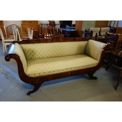 Kanapa sofa Biedermeier XIXw mahoń Nr L39