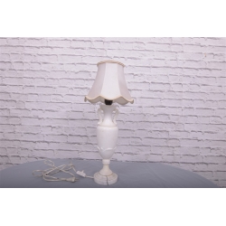 Lampa stołowa alabaster XXw Nr j273