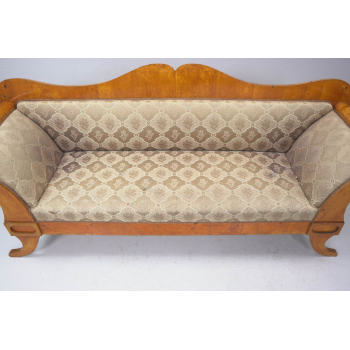 Kanapa sofa Biedermeier XIXw brzoza Nr m37