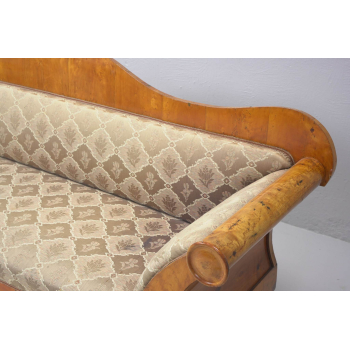 Kanapa sofa Biedermeier XIXw brzoza Nr m37