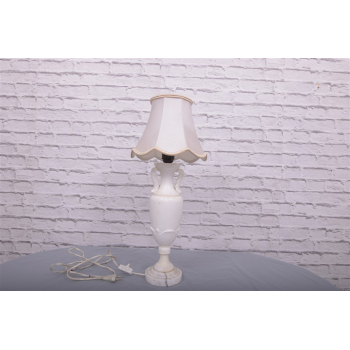 Lampa stołowa alabaster XXw Nr j273