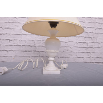 Lampa stołowa alabaster XXw Nr j275