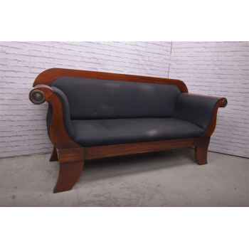 Kanapa sofa Biedermeier XIXw mahoń Nr k311